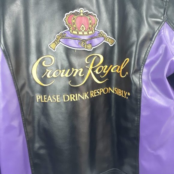 Matt Kenseth Mens Big & Tall 2XL Nascar Crown Royal Roush Fenway Racing Jacket - Picture 6 of 6